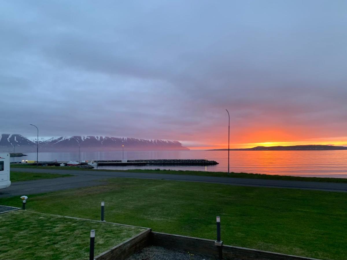 Waterfront Fjord House Hotel Arskogssandur Exterior foto
